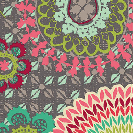 COLIMA antracit, textilvaxduk 175 cm bred