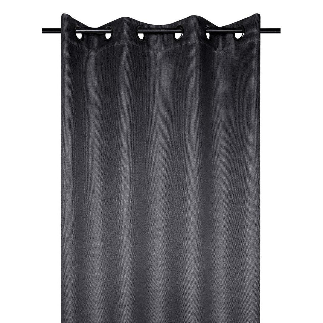 Copenhague Antracit – Isolerande Gardin 140 x 260 cm, upphängd