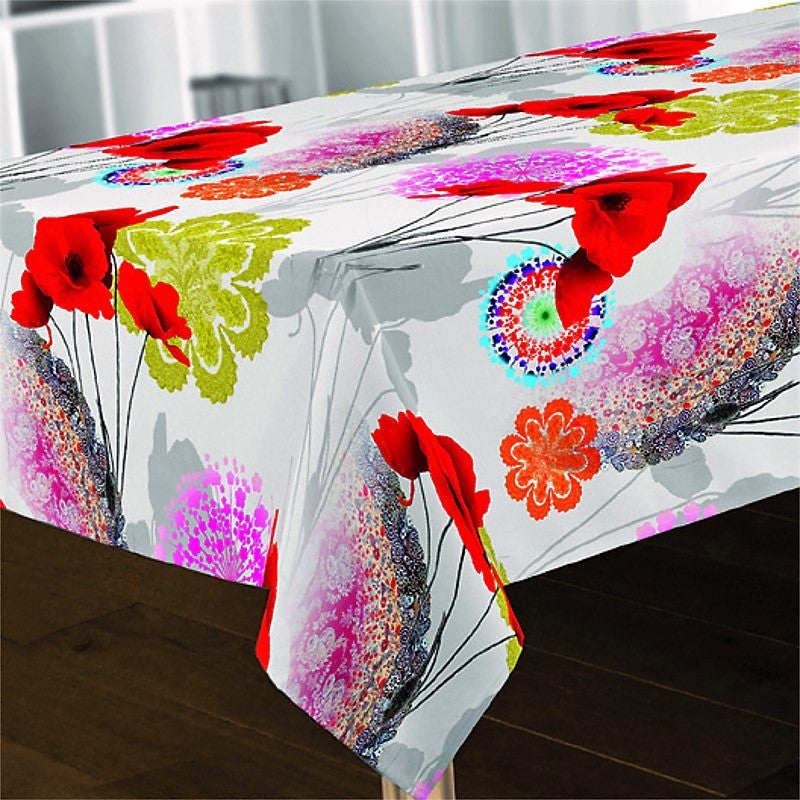 Coquelicot, duk 150 x 240 cm med vallmo