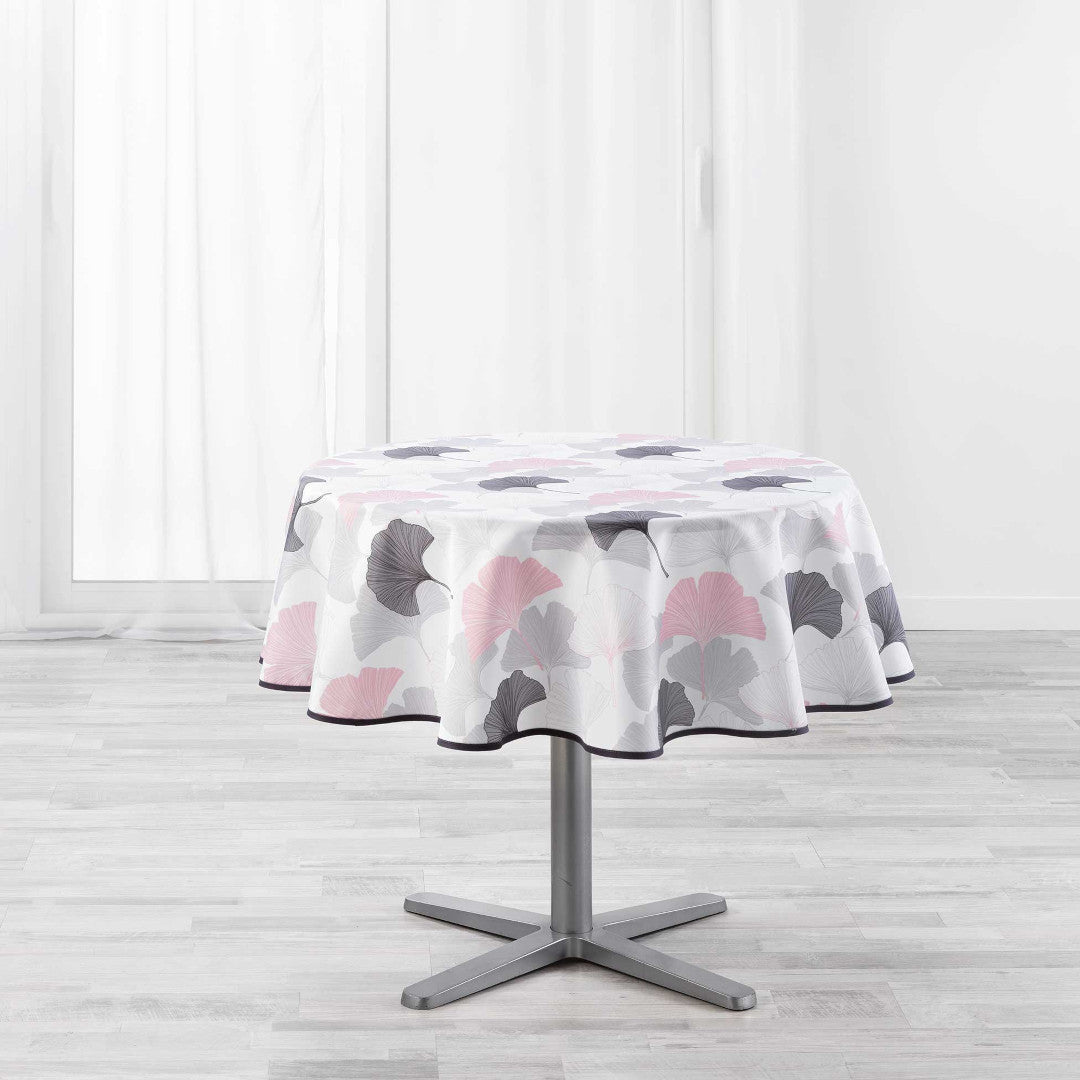 Coquetterie Pink, rund duk Ø 180 cm med fläckskydd