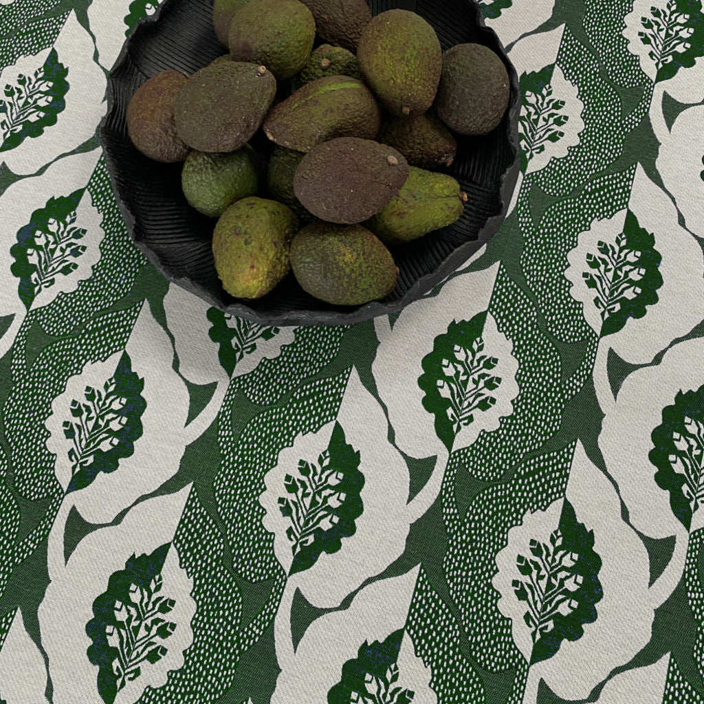 Cypres Green – textilvaxduk med glidskydd