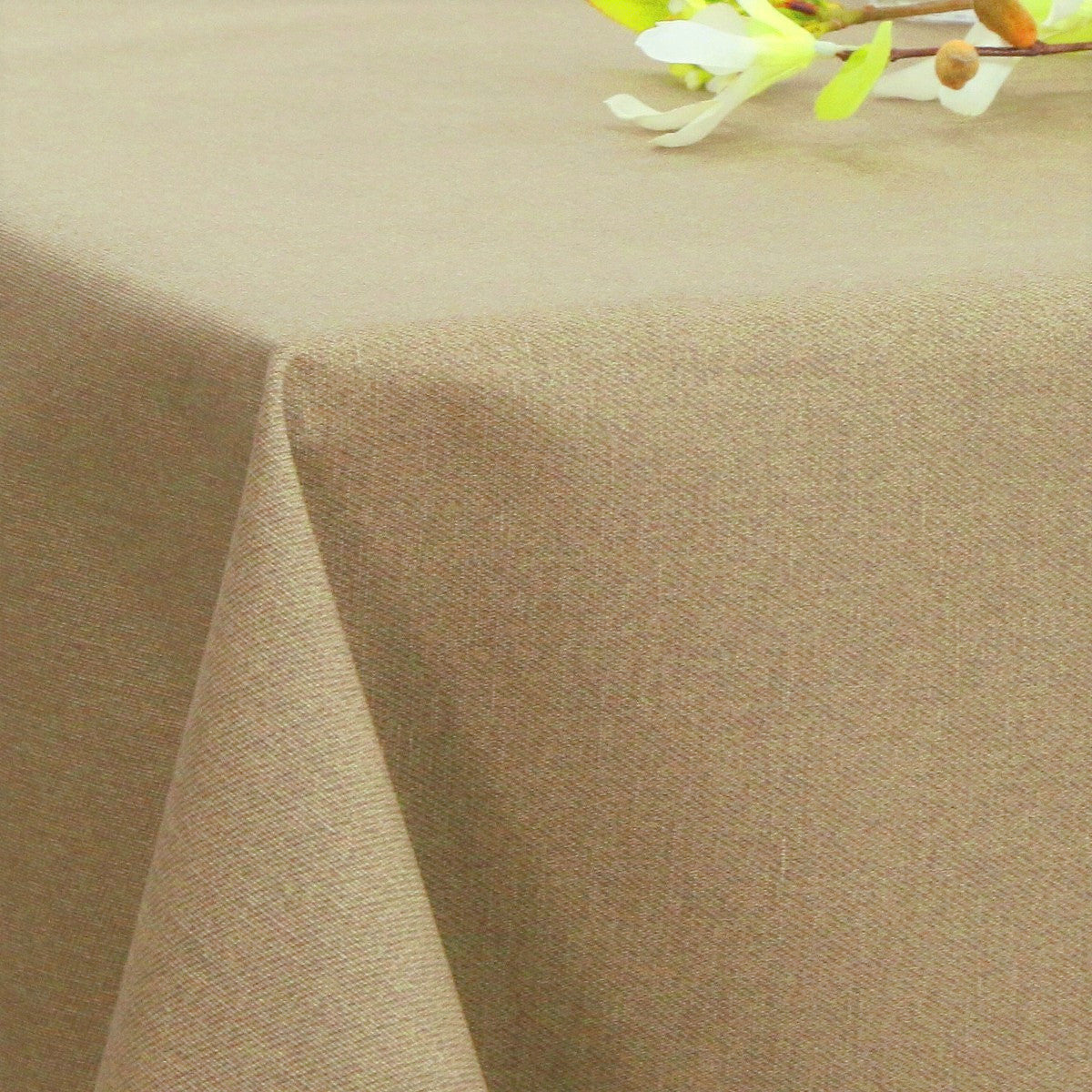 Dali enfärgad textilvaxduk sand, 140 cm bred