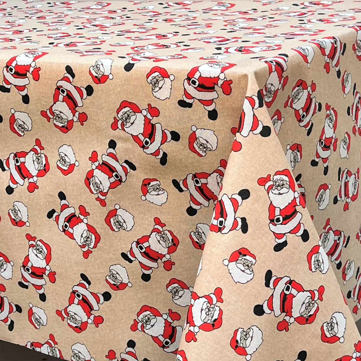 Den Glade Julemand Sand - textilvaxduken som sprider glädje