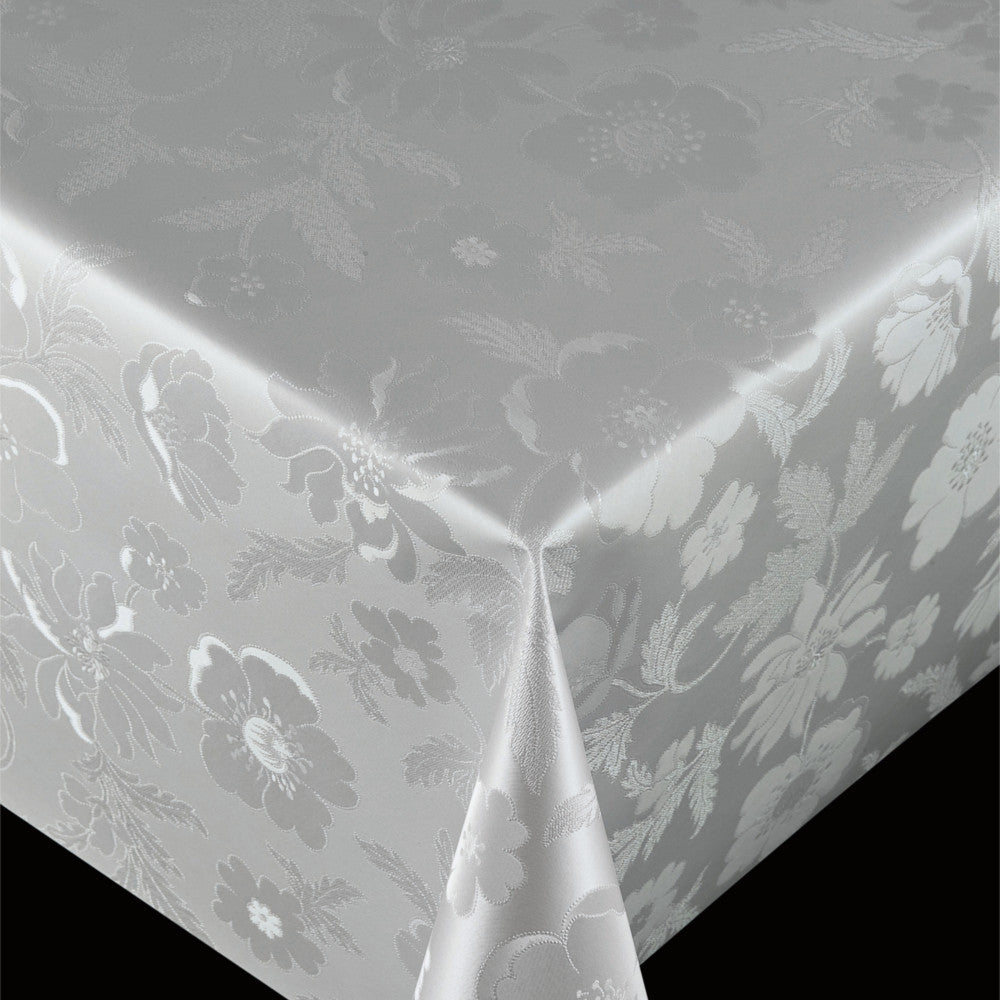 Diamond Grey - pvc fri vaxduk med vackert präglat mönster