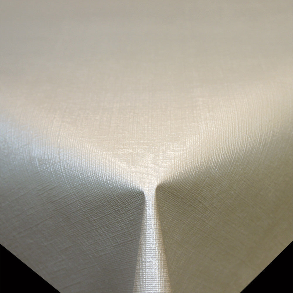 Diamond Laxfärgad Ljus - enfärgad pvc fri vaxduk med linnelook