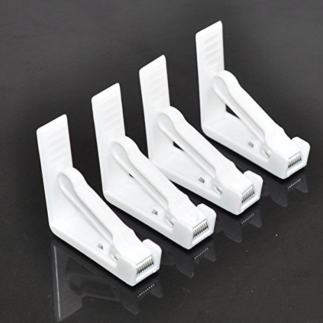 Dukklämmor i vit plast