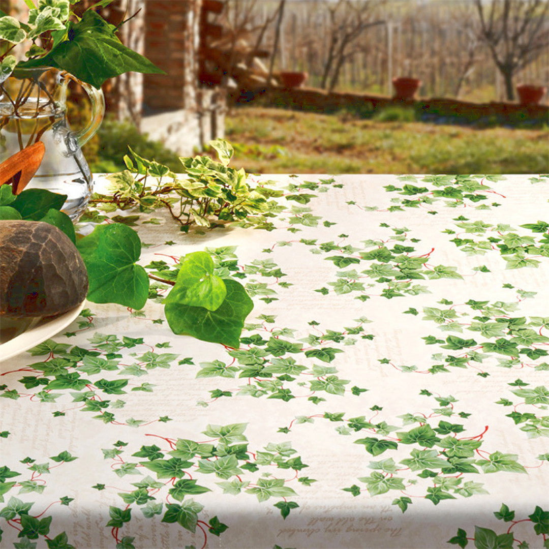 Edera, vaxduk med murgröna