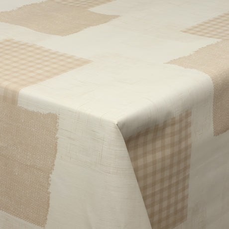 Enda Cream - Extra kraftig vaxduk med lätt präglad yta