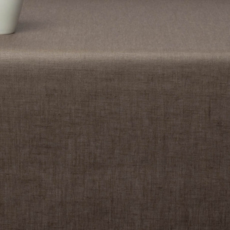 Textilvaxduk i 100 % linne - 140 cm bred - Mud