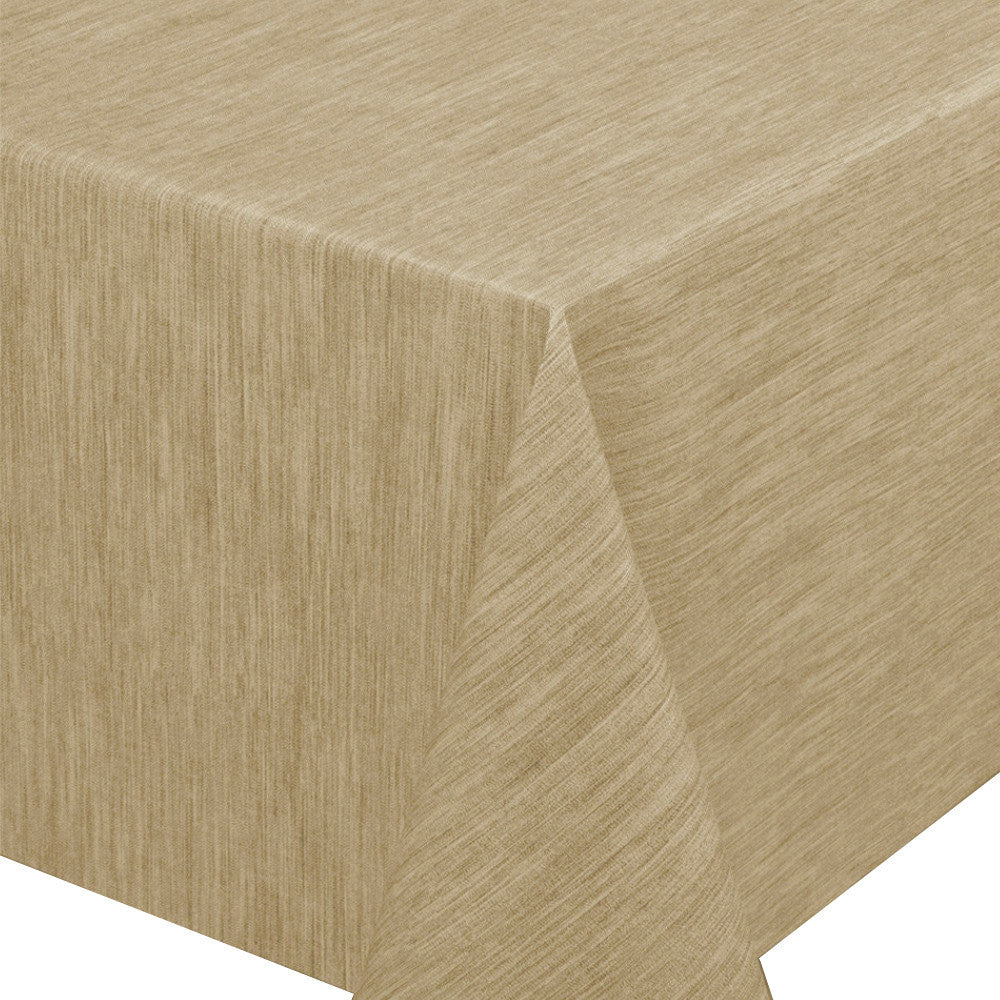 Enfärgad vaxduk med präglad struktur, 140 cm bred, Beige