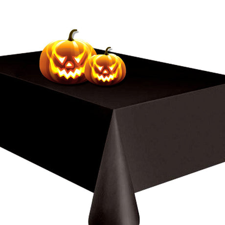 Uni Color – Svart enfärgad vaxduk med halvglans, 140 cm bred