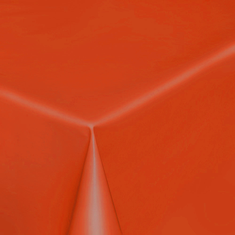 2.a sortering Uni Mat - Enfärgad vaxduk med matt yta - Orange