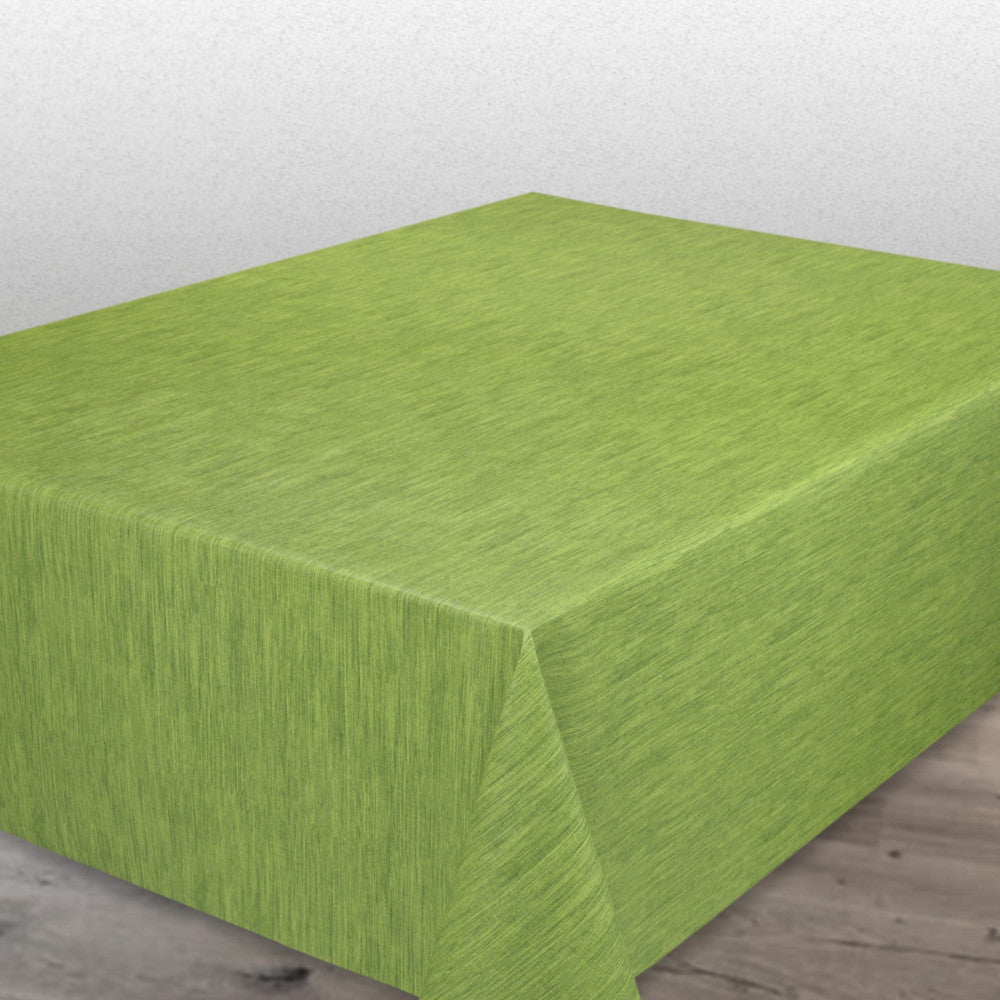 Enfärgad vaxduk med präglad struktur, 140 cm bred, Grön