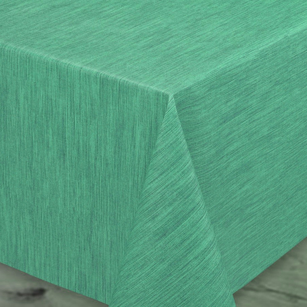 Enfärgad vaxduk med präglad struktur, 140 cm bred, Turkos