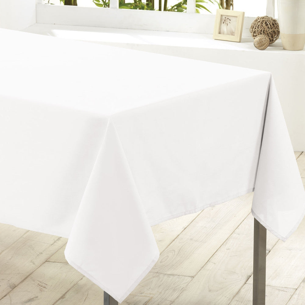 Essentiel, vit rektangulär duk, 140 x 300 cm