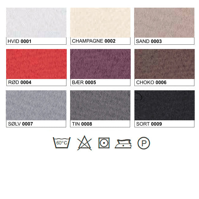 Färgreferens Gastro, runda dukar upp till 320 cm i diameter