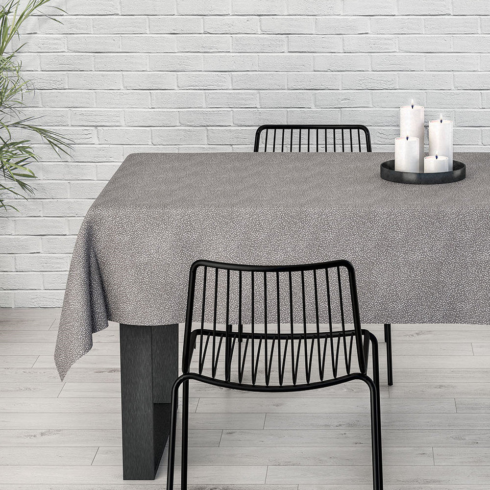 Goya Coffee - Jacquardvävd textilvaxduk, 180 cm bred