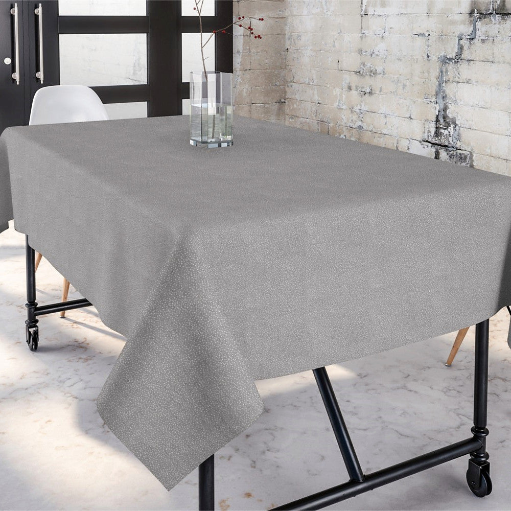 Goya Grå - jacquardvävd textilvaxduk, 180 cm bred