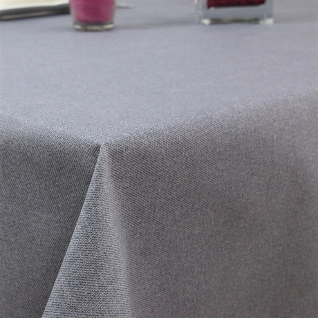 Enfärgad textilvaxduk grå - Dali 160 cm bred