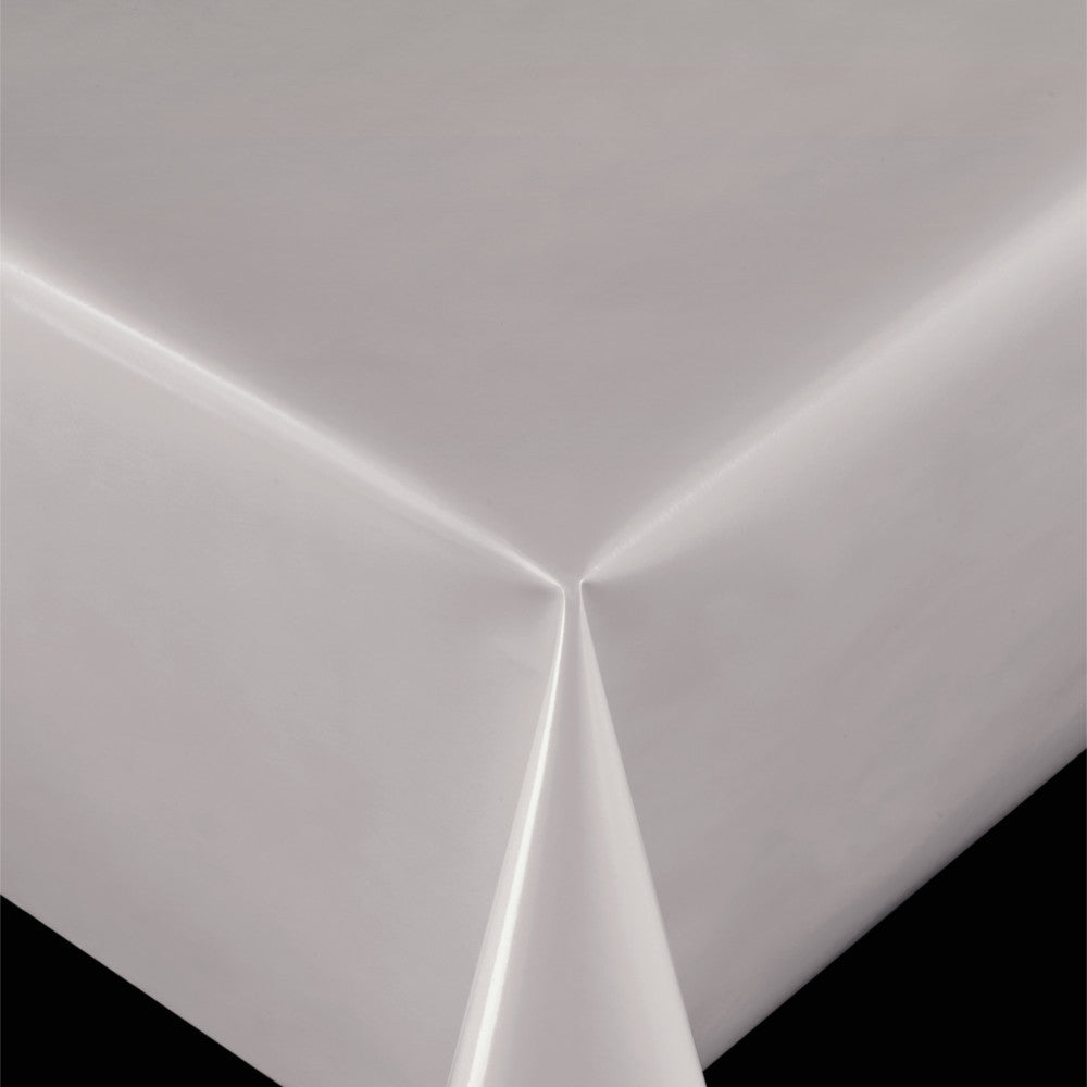 Trend Uni grå - enfärgad, pvc-fri vaxduk