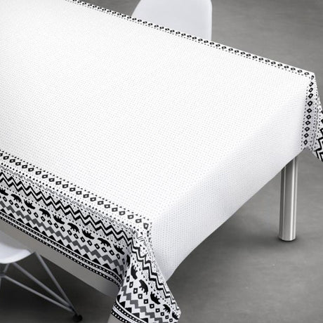 Södahl Graphic Winter  - Textilvaxduk 100 % bomull med glidskydd