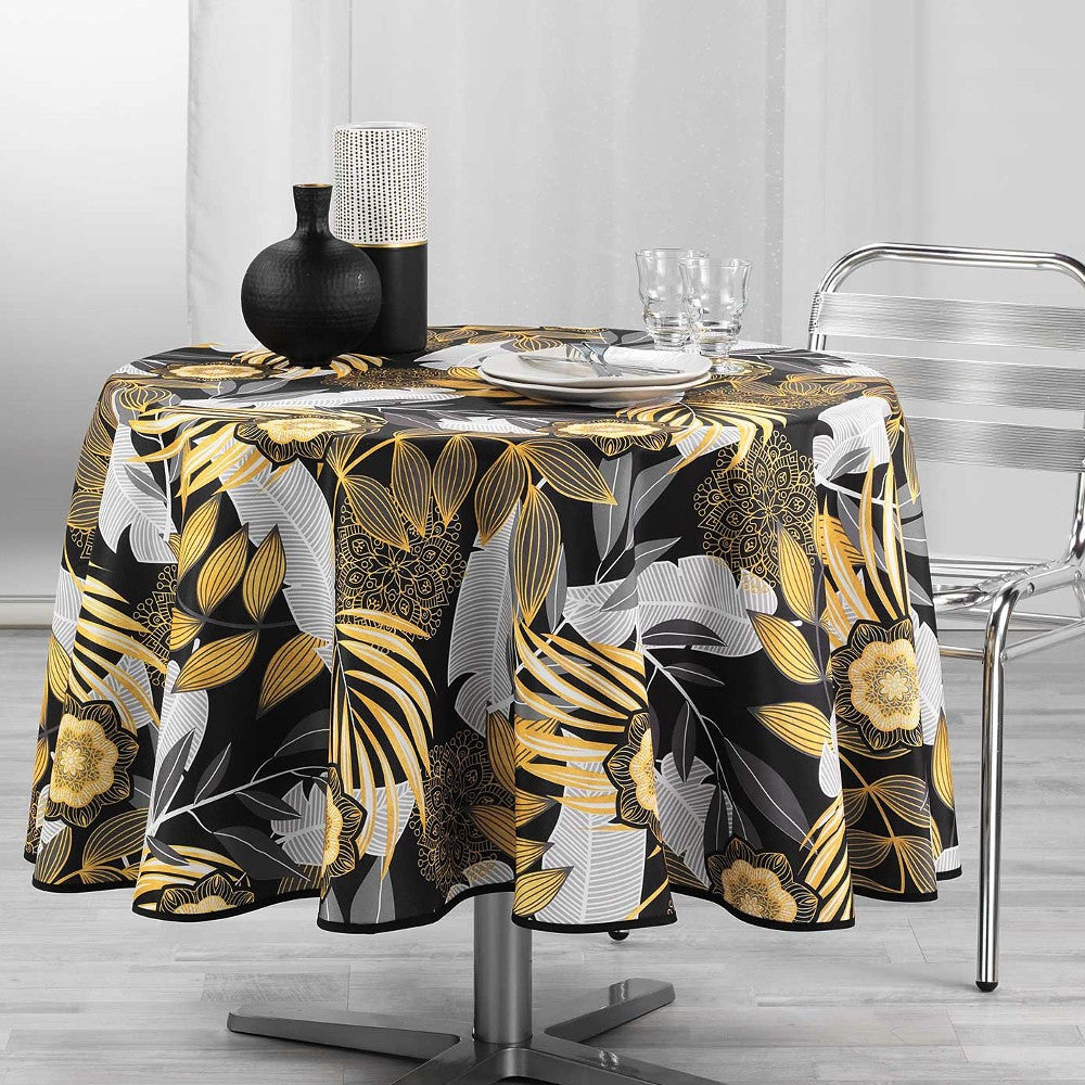 Hannae Ø 180 cm, rund duk med fläckskydd