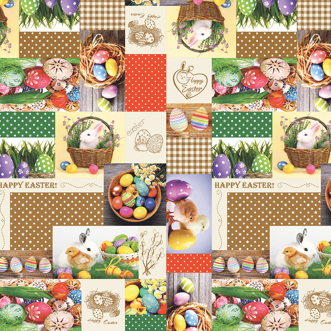 Happy Easter påskvaxduk