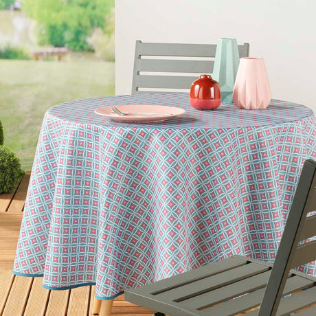 Havanna Mint Ø 180 cm, rund duk med fläckskydd