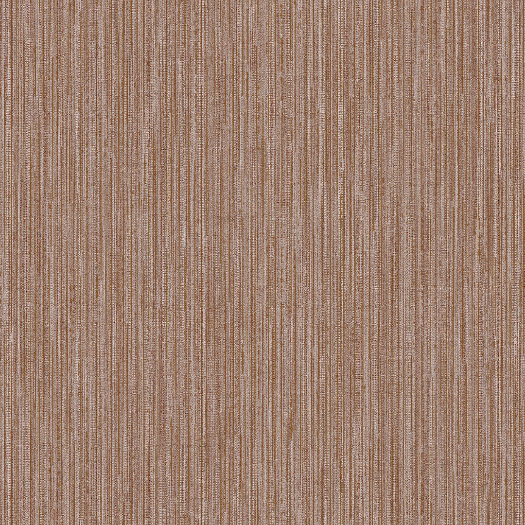 Närbild av Highlights Taupe - Vaxduk med abstrakte ränder och linne look