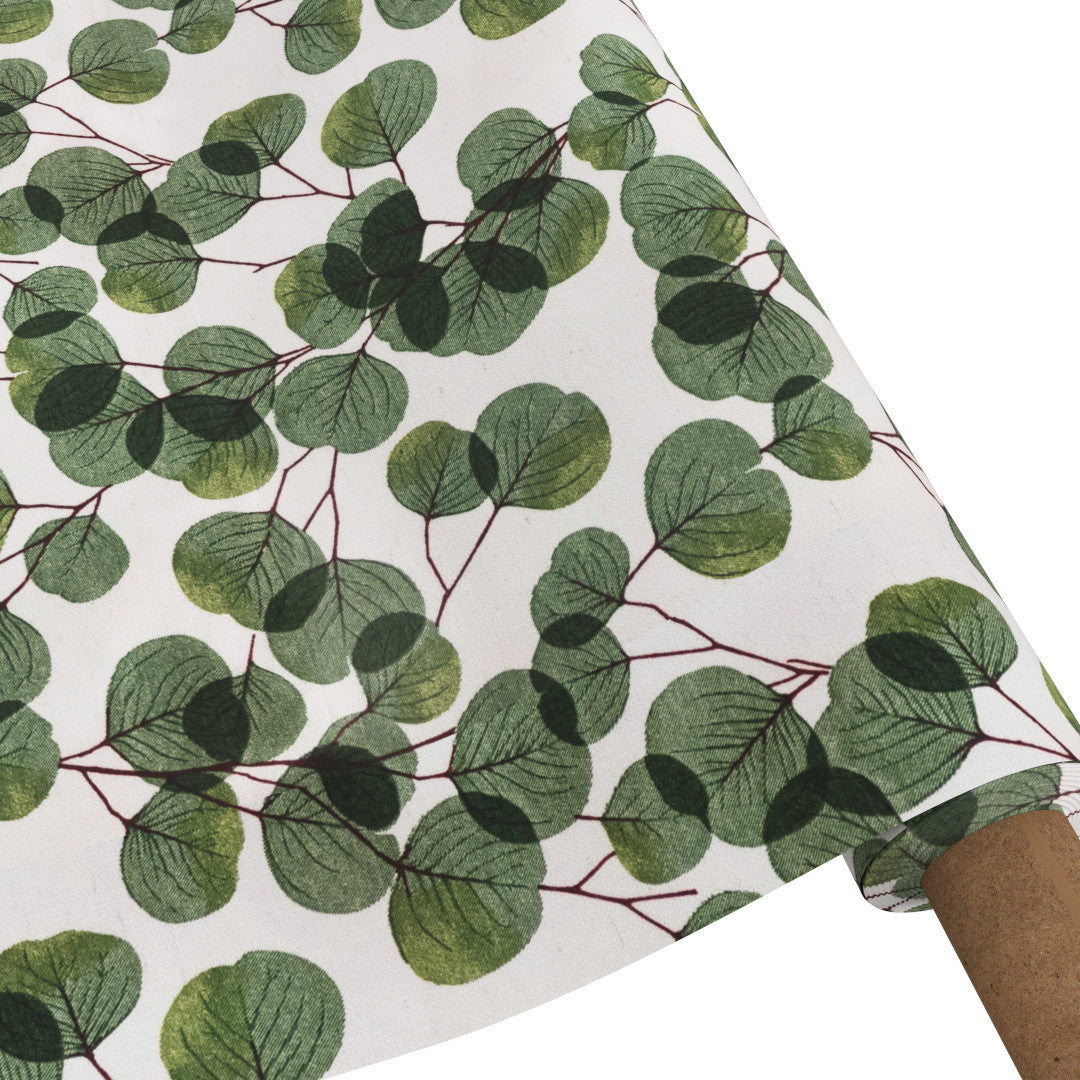 Hjärtblad - textilduk med vackra hjärtformade blad och glidskydd