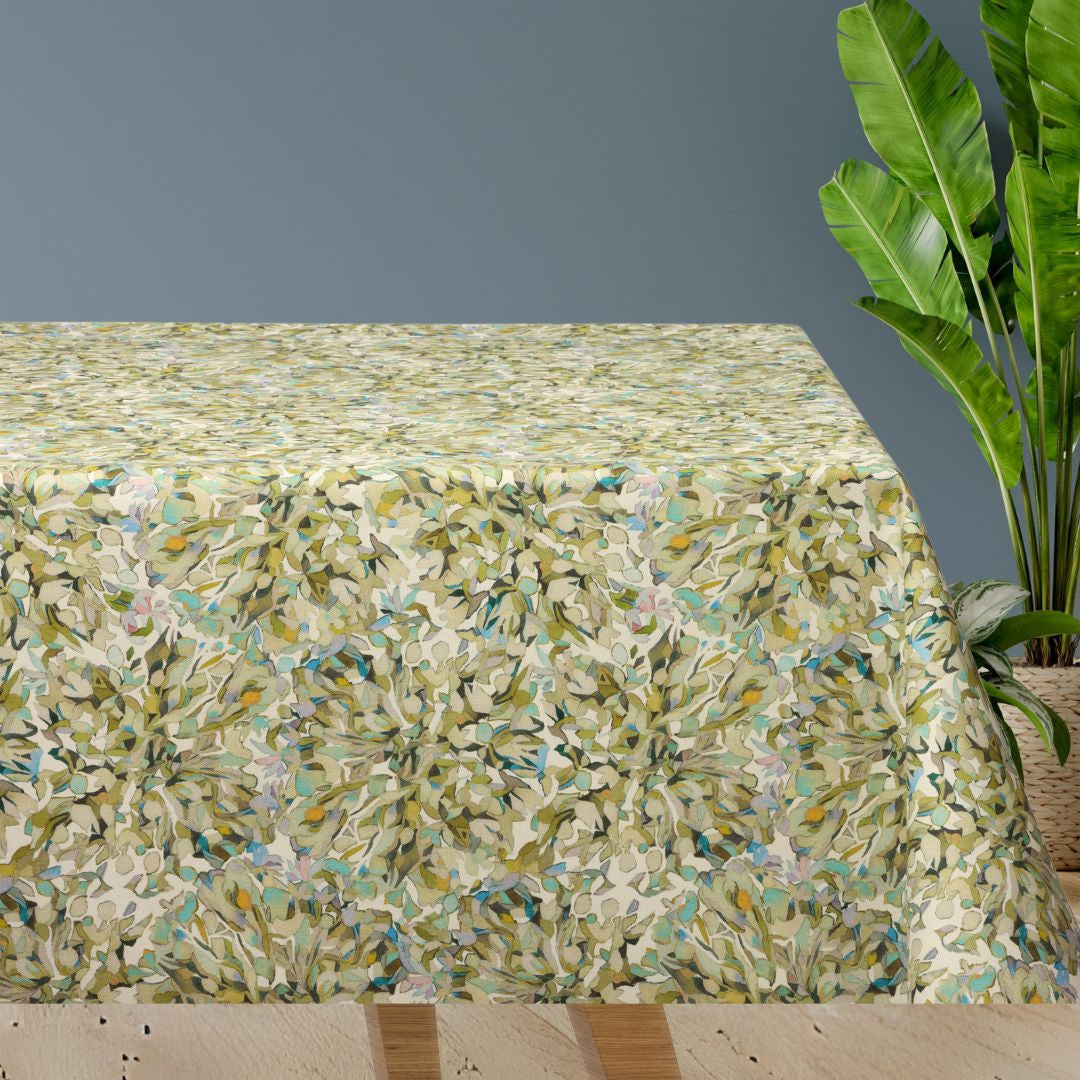 Hortensia Hav - Textilvaxduk i härliga färger