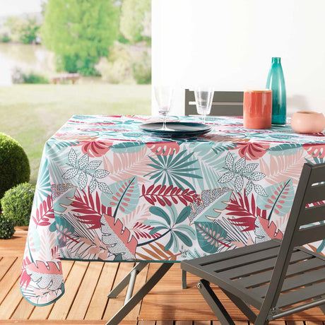 Jacala White 150 x 240 cm, rektangulär duk med fläckskydd