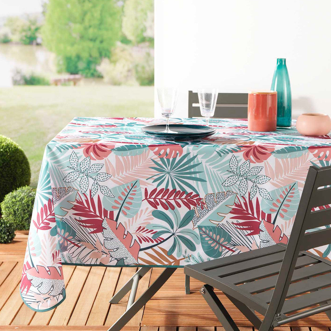 Jacala White 150 x 240 cm, rektangulär duk med fläckskydd