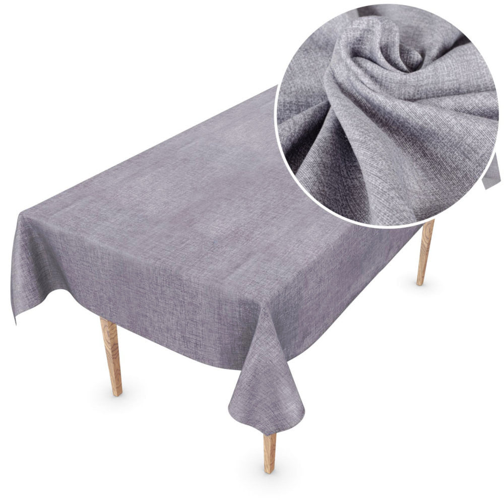 Jack Tovaglia Grå - Rektangulär duk 140 x 240 cm med fläckavvisande behandling