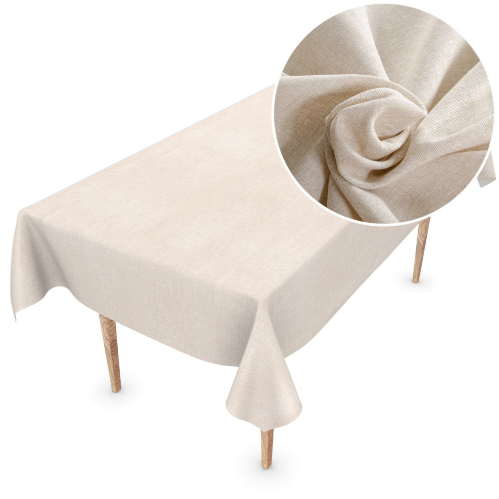 Jack Tovaglia Natur - Rektangulär duk 140 x 240 cm med fläckavvisande behandling