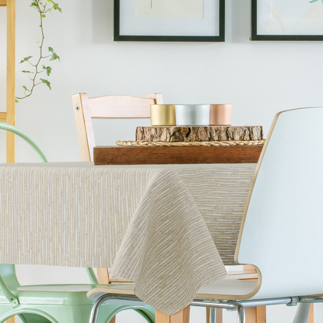 Japondi Sand - Minimalistisk vaxduk med naturlig elegans