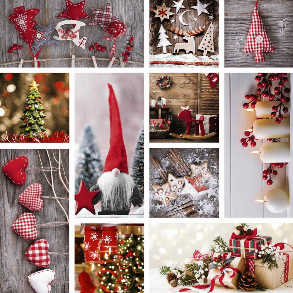 Julvaxduk - Workshop för juldekorationer, ljus, hjärtan, rödabär