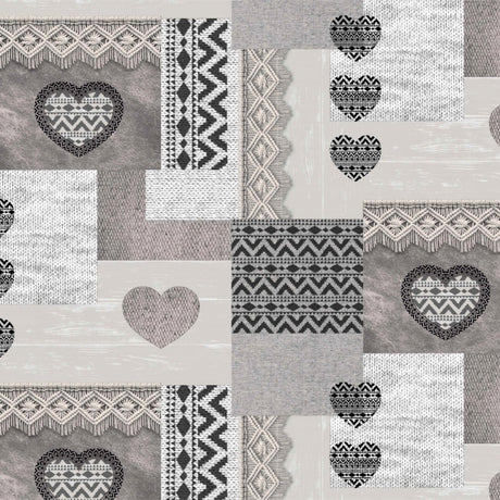 Julvaxduk - Julduk Stickad Grå