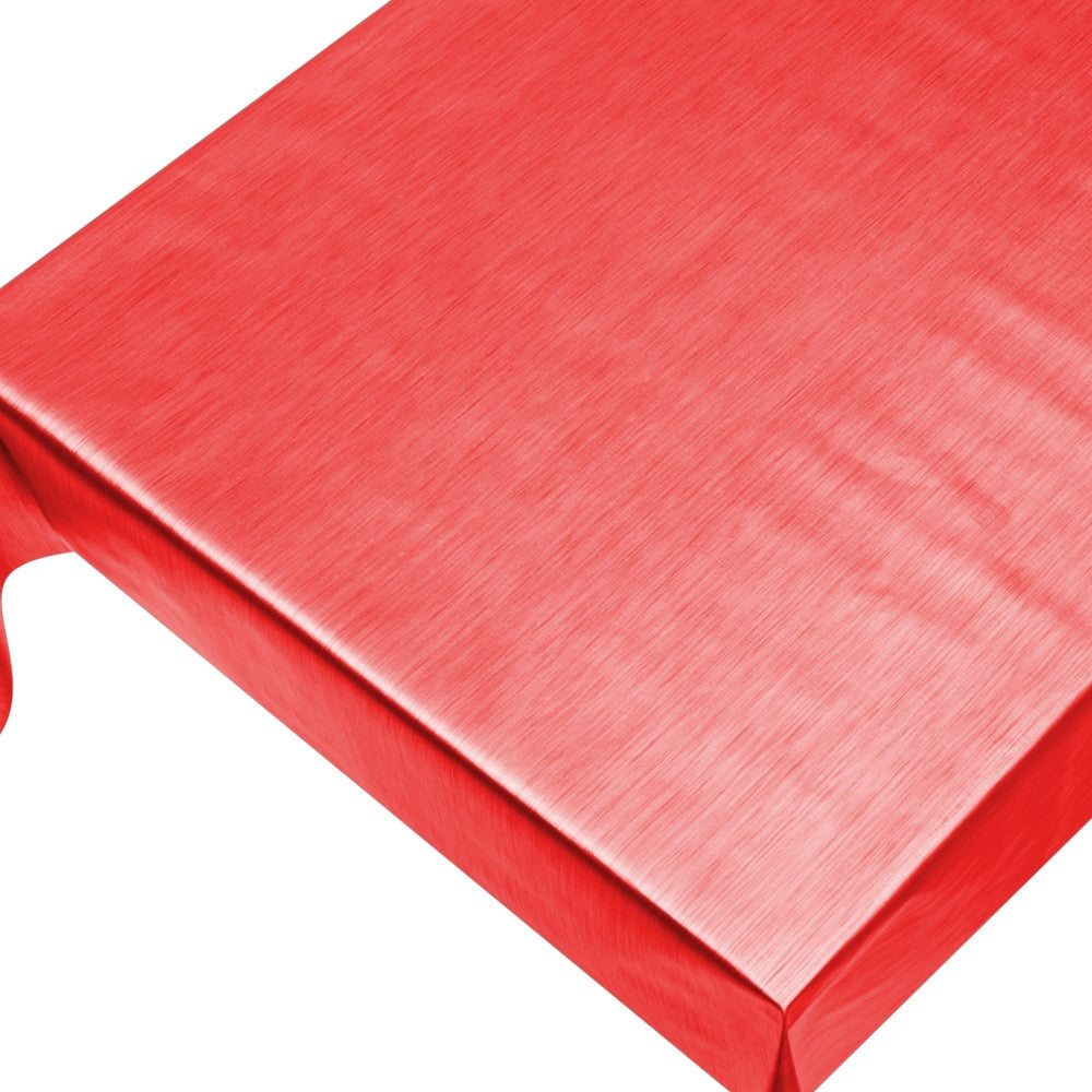 Julvaxduk - Enfärgad vaxduk metallic röd