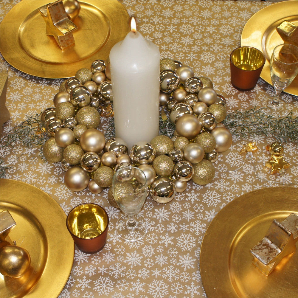 Julvaxduk - Snowflake Gold