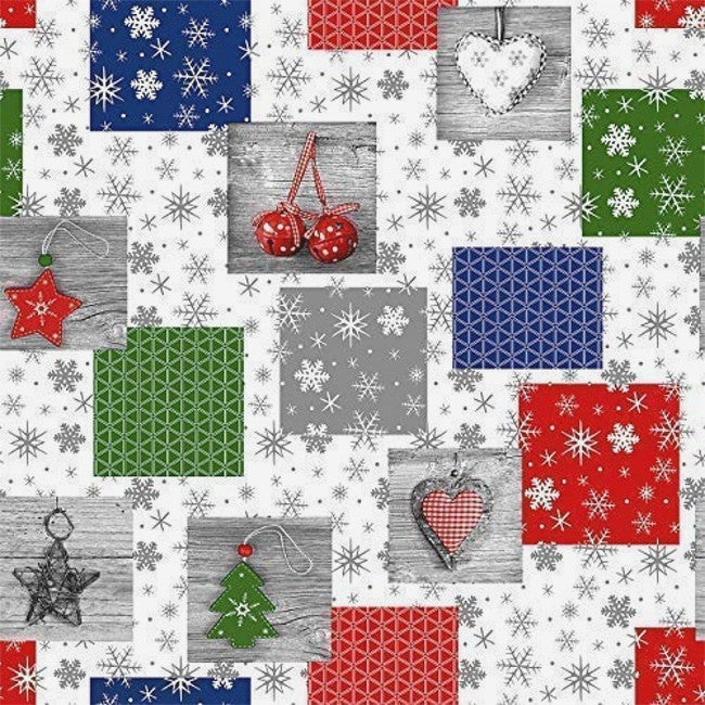 Julvaxduk - Pynt och Patchwork