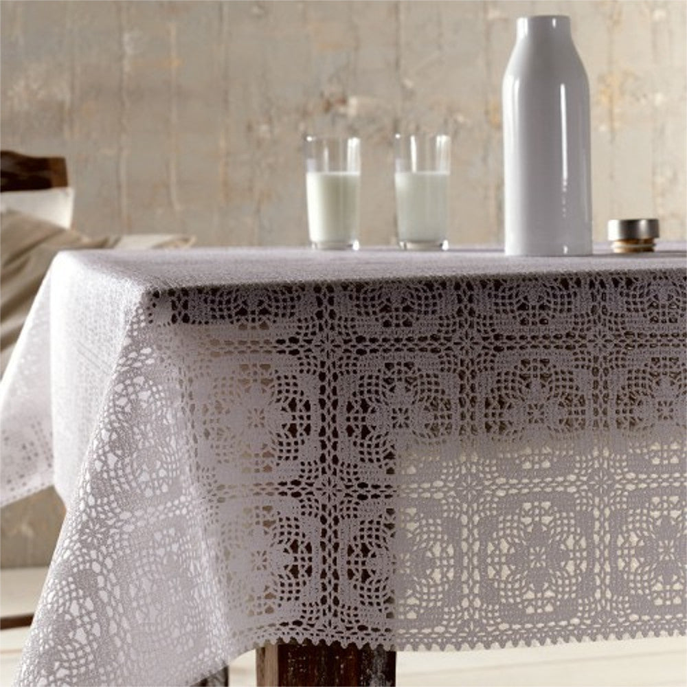 Klassisk Spetsduk - Mondo vit