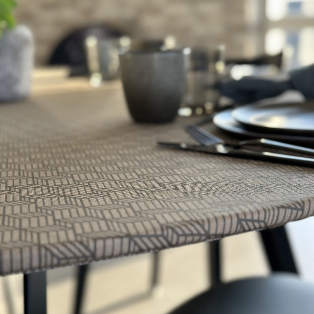 Kupka Cobre - Rund textilvaxduk med resårkant