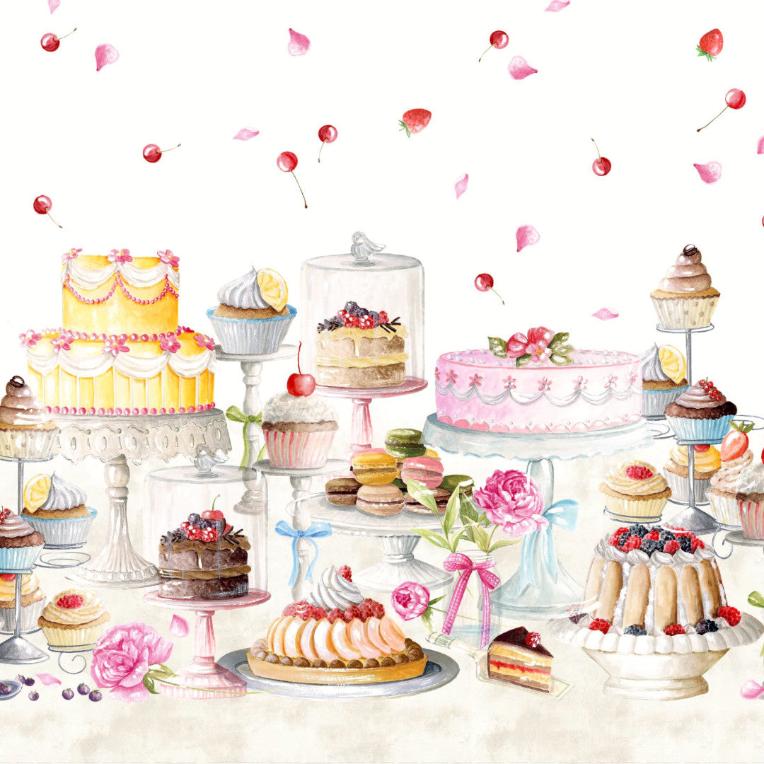 La Grande Gara di Panificazione – Textilvaxduk med läckra bakverk