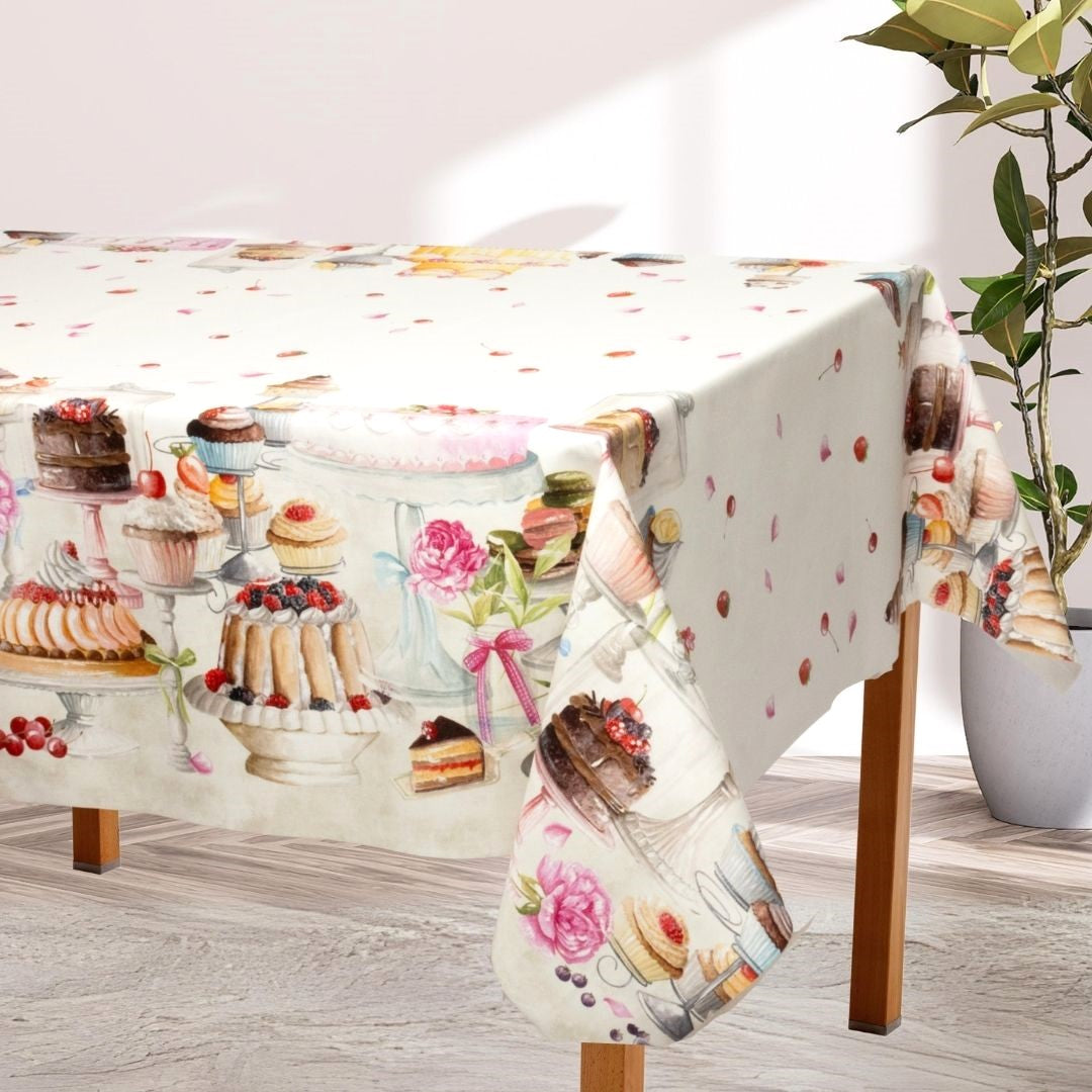 La Grande Gara di Panificazione – Textilvaxduk med läckra bakverk