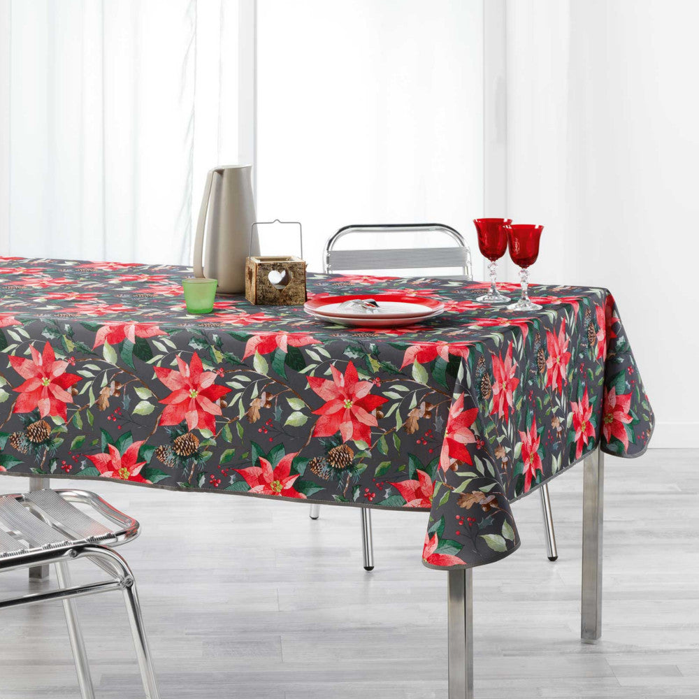 La Rosiere Grey, duk med fläckskydd, 150 x 300 cm, miljö