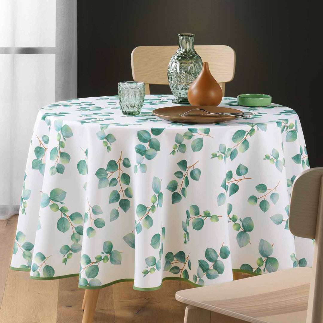 Leandre Ø 180 cm, rund duk med fläckskydd