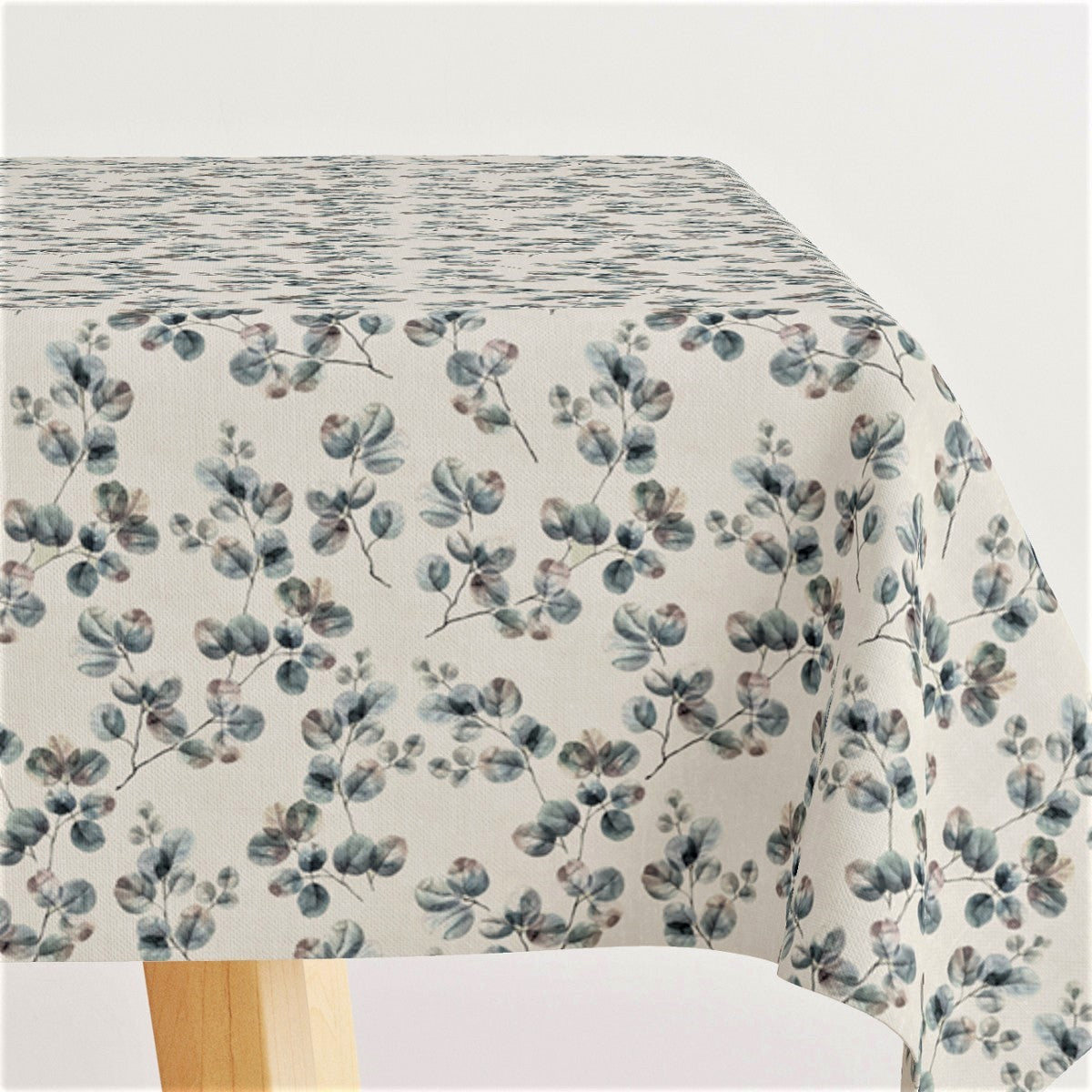 Libermann Natur - Textilvaxduk med vackra löv, 140 cm bred