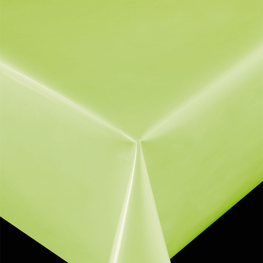 Trend Uni lime green - enfärgad PVC-fri duk