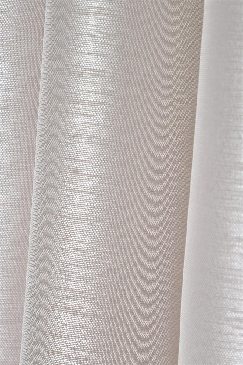 Linwood Off-white – Spetsgardin 140 x 260 cm, närbild